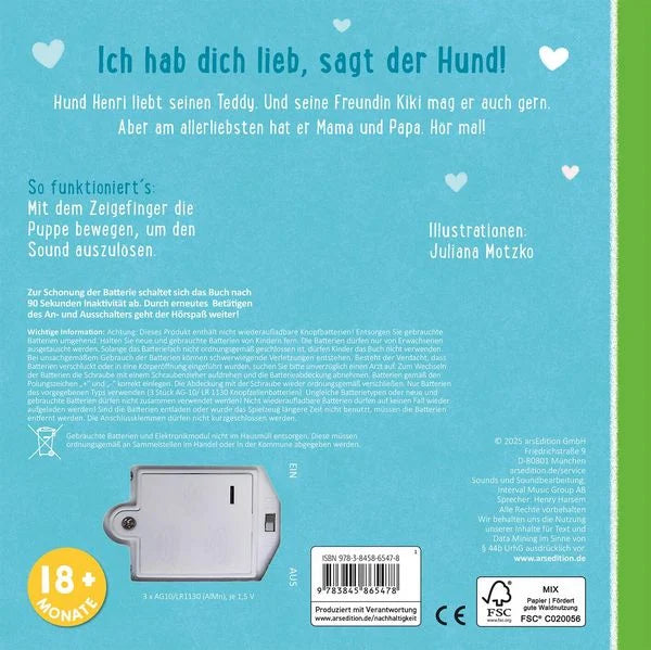 Meine sprechende Fingerpuppe: Was sagt der Hund?