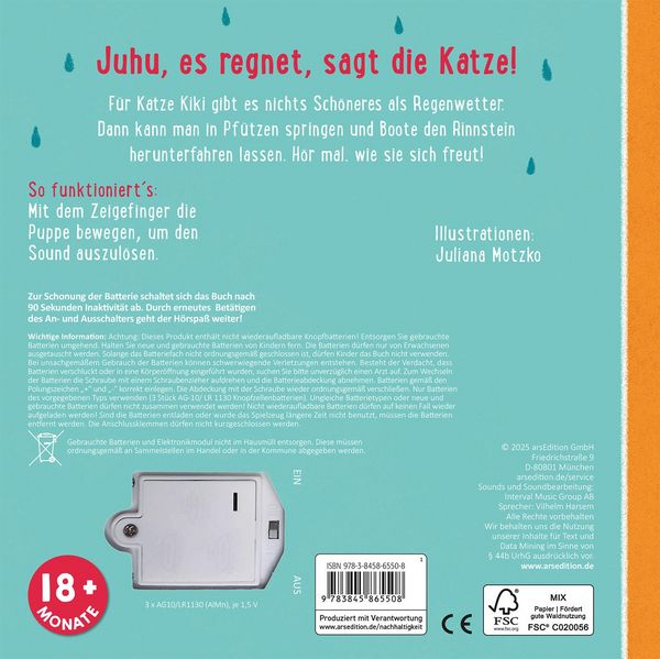 Meine sprechende Fingerpuppe: Was sagt die Katze?