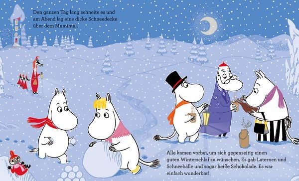Mumin und der erste Schnee