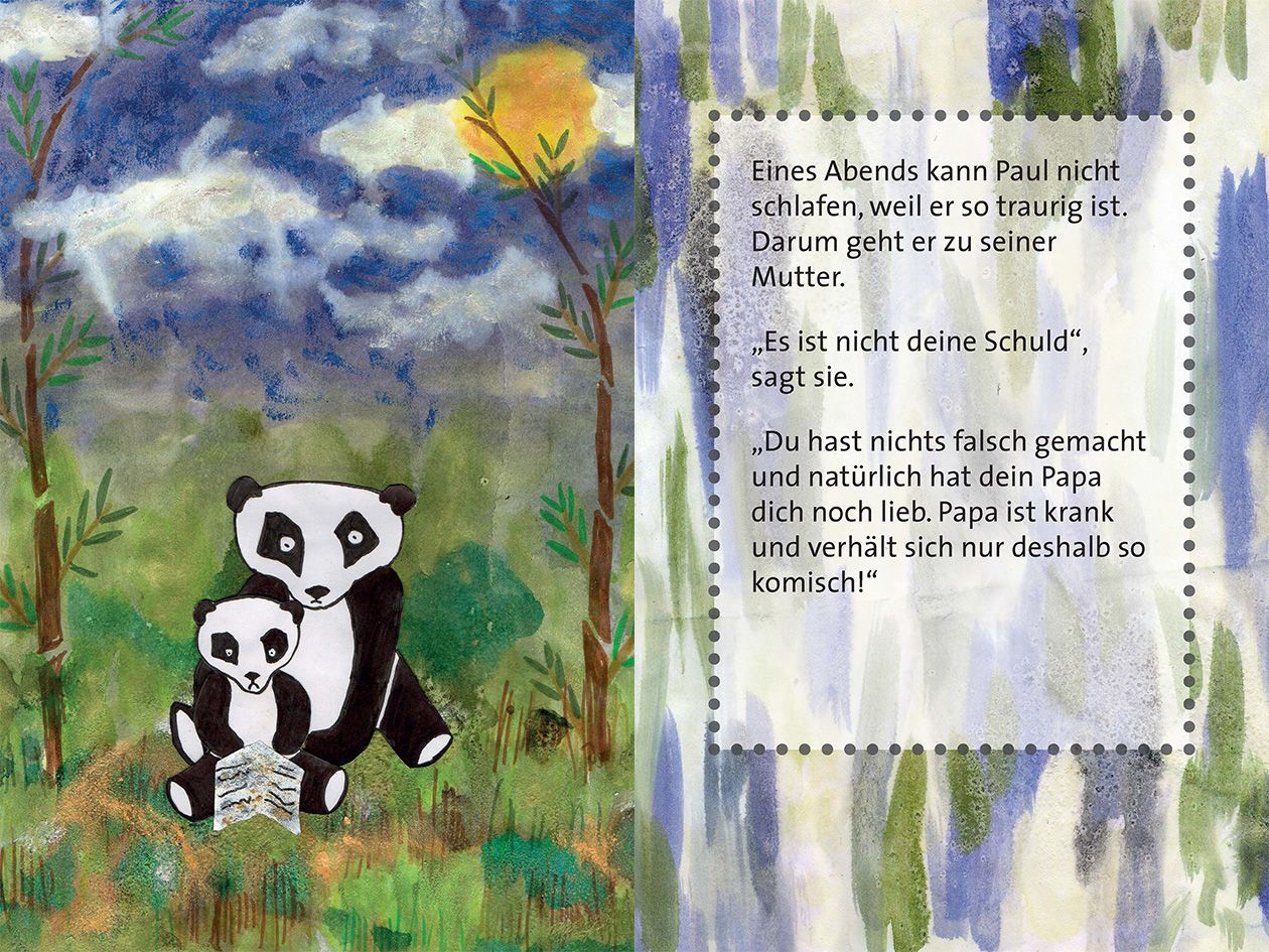 Papa Panda ist krank