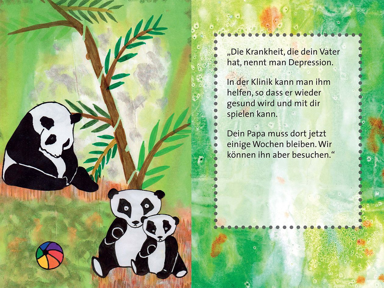 Papa Panda ist krank