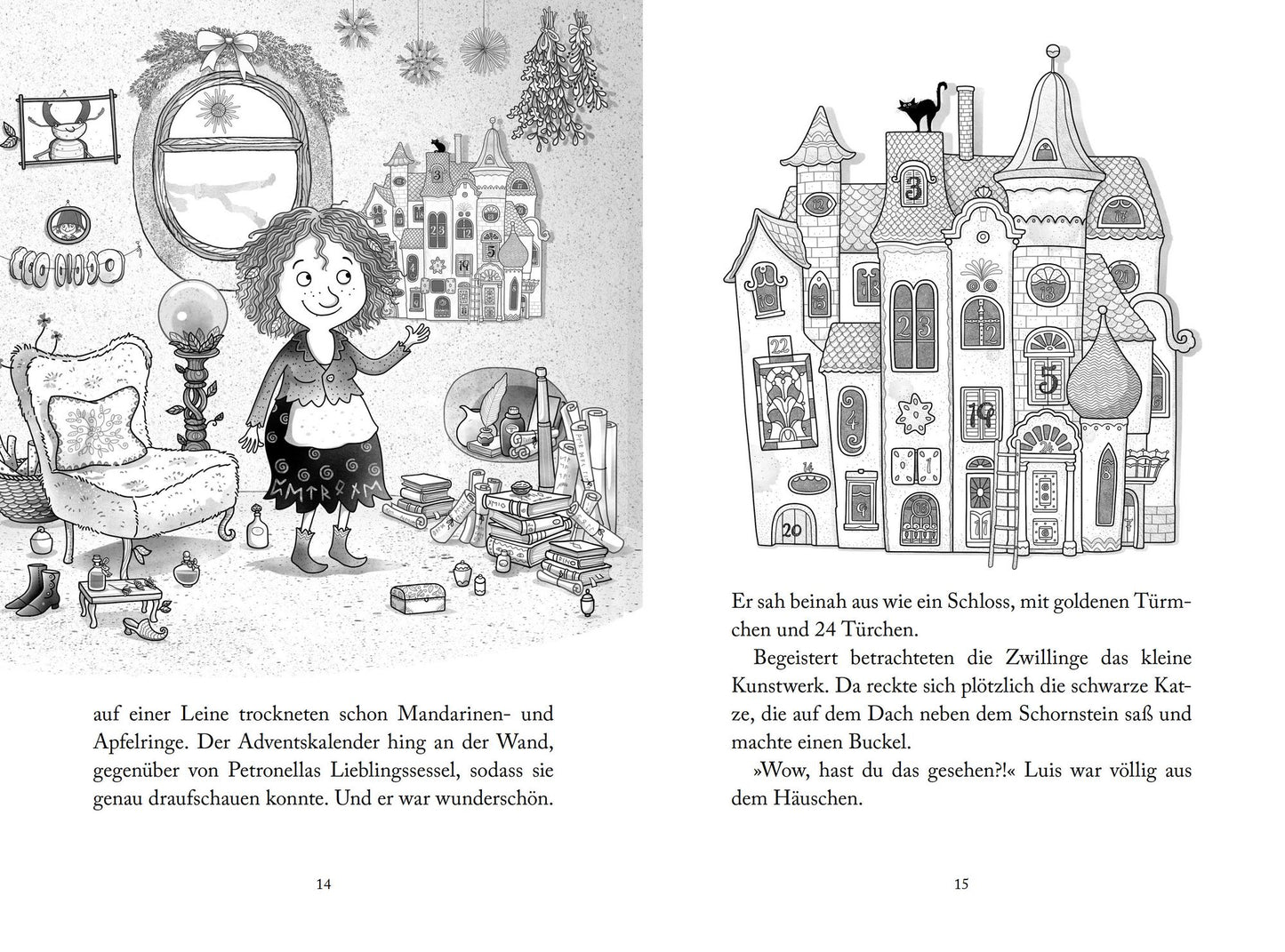 Petronella Apfelmus - 24 weihnachtliche Geschichten aus dem Apfelhaus (Band 10)