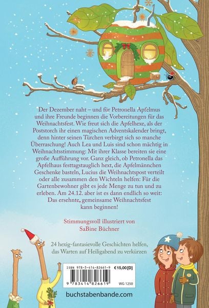 Petronella Apfelmus - 24 weihnachtliche Geschichten aus dem Apfelhaus