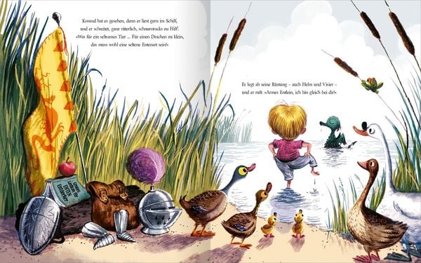 Ritter und Drachen haben gut lachen