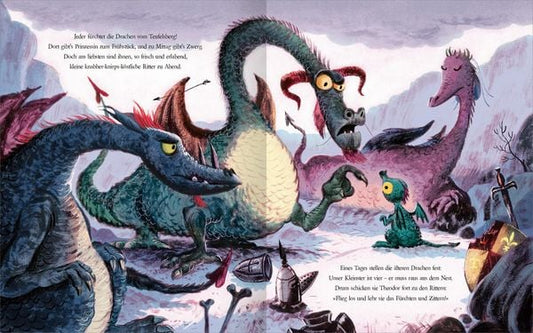 Ritter und Drachen haben gut lachen