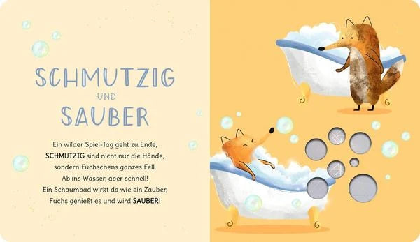 Schau und fühl mal, kleiner Fuchs!