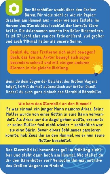 Science & Kids - Entdecke die Sternbilder