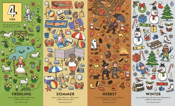 So viele Zahlen - Ein buntes Such- und Entdeckerbuch