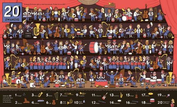 So viele Zahlen - Ein buntes Such- und Entdeckerbuch