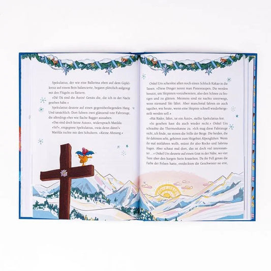 Spekulatius, der Weihnachtsdrache. Spekulatius und der Schneeriese