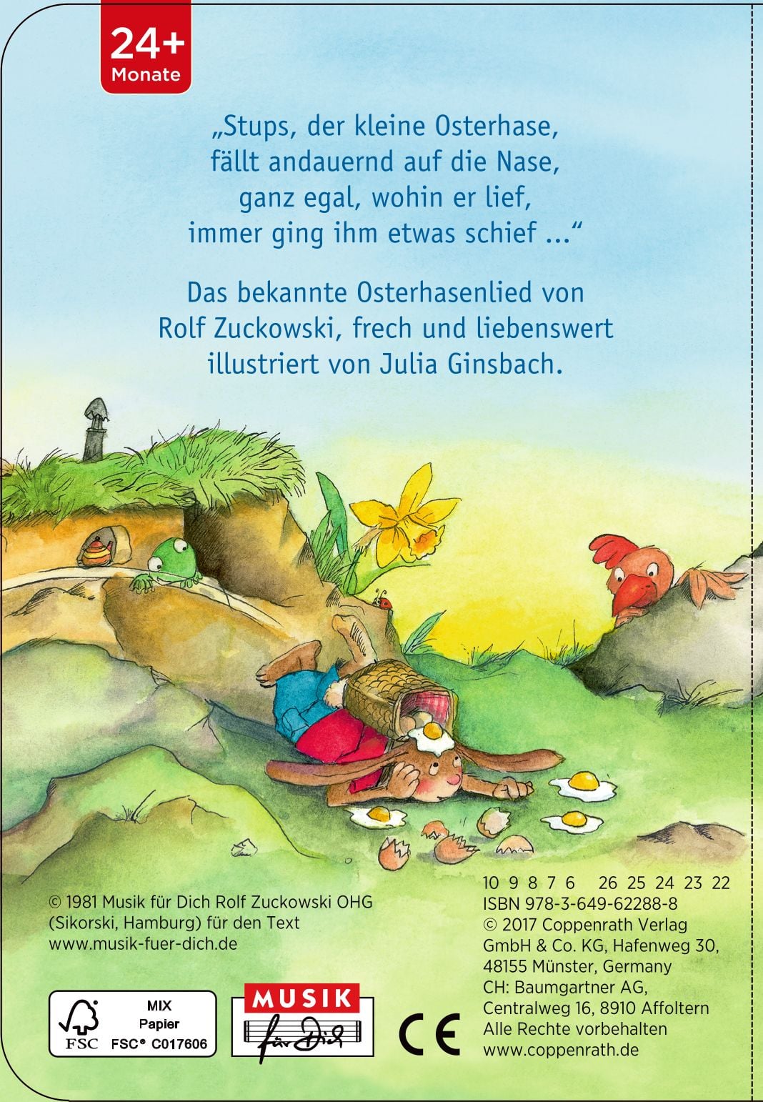 Stups, der kleine Osterhase. Geschenkset
