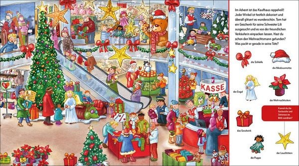 Suche und finde! Sound-Wimmelbuch - Weihnachten