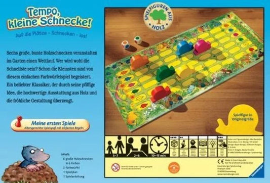 Tempo, kleine Schnecke!