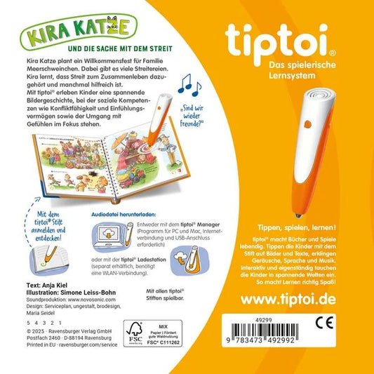 tiptoi® Bildergeschichten über den Umgang mit Gefühlen - Kira Katze und die Sache mit dem Streit