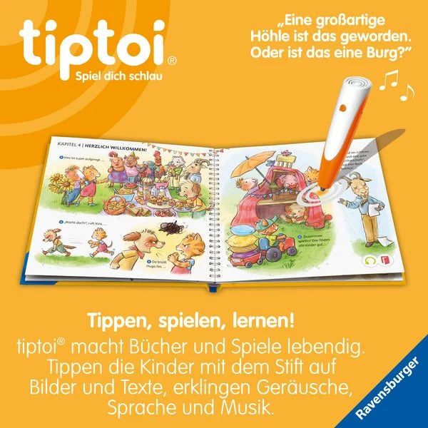 tiptoi® Bildergeschichten über den Umgang mit Gefühlen - Kira Katze und die Sache mit dem Streit
