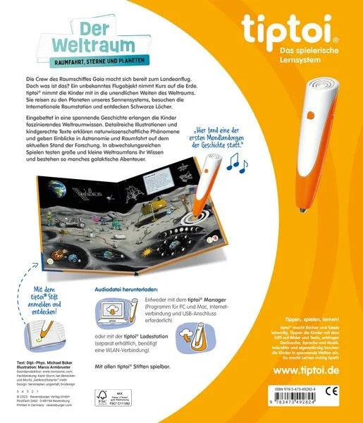 tiptoi® - Der Weltraum: Raumfahrt, Sterne und Planeten