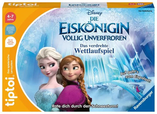 Disney Die Eiskönigin - Völlig Unverfroren: Das verdrehte Wettlaufspiel - Ein magisches Quiz-Spiel ab 4 Jahren