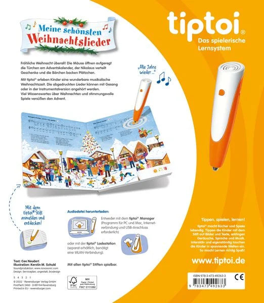 tiptoi® Meine schönsten Weihnachtslieder