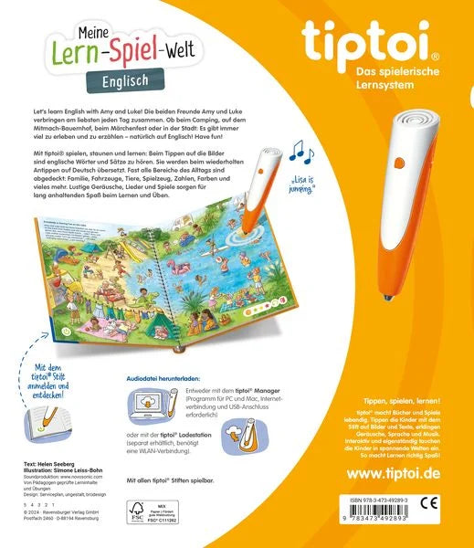 Tiptoi® Meine Lern-Spiel-Welt - Englisch