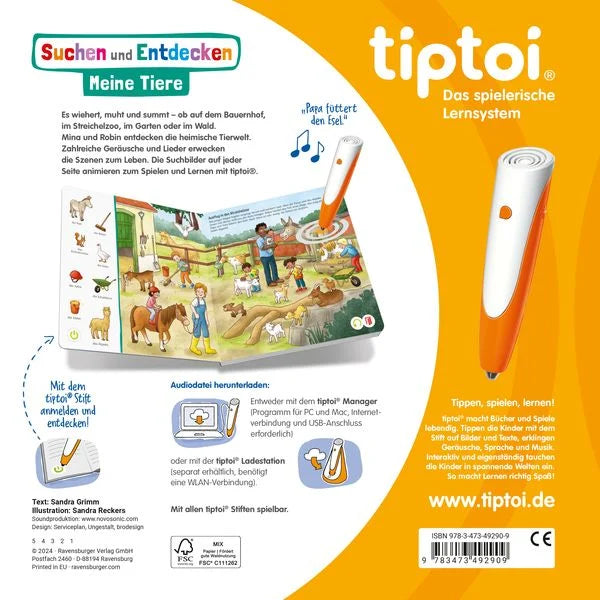 tiptoi® Suchen und Entdecken - Meine Tiere