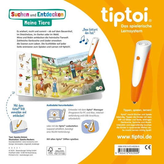 tiptoi® Suchen und Entdecken - Meine Tiere