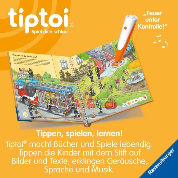 tiptoi® Wieso? Weshalb? Warum? Bei der Feuerwehr