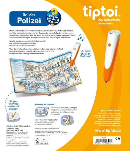 tiptoi® Wieso? Weshalb? Warum? - Bei der Polizei