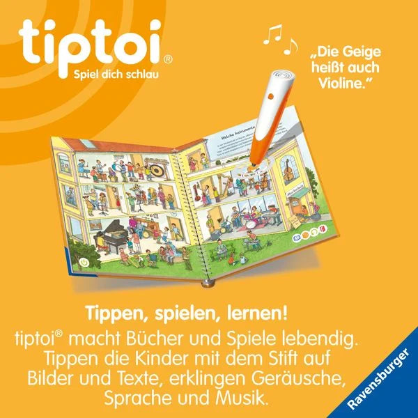 tiptoi® Wieso? Weshalb? Warum? - Wir entdecken die Musik