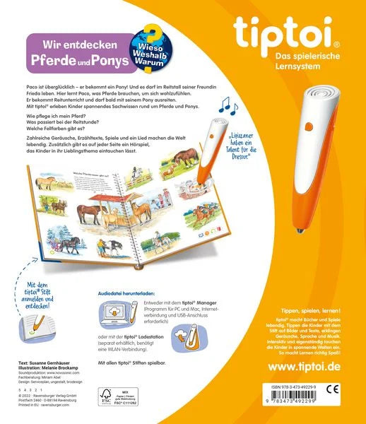 tiptoi® Wieso? Weshalb? Warum? Wir entdecken Pferde und Ponys