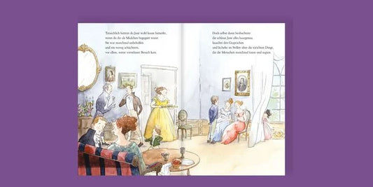 Von einem Mädchen, das das Schreiben liebte. Jane Austen