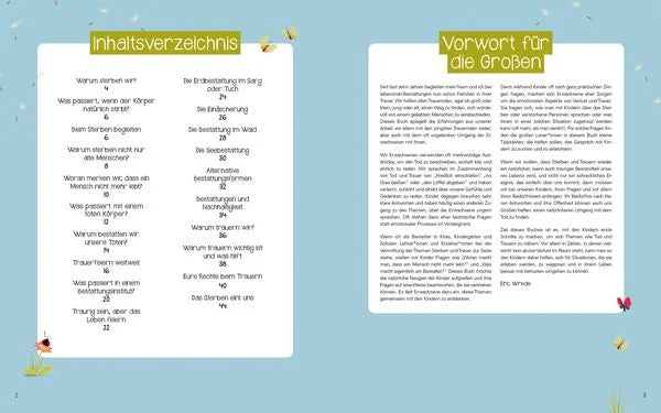 Wenn wir ins Gras beißen - Das Buch vom Tod für große und kleine Menschen