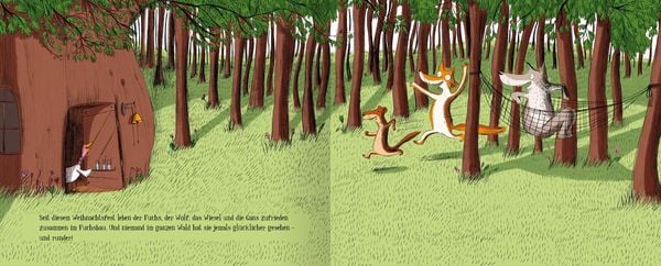 Wie sich die Weihnachtsgans vor dem Ofen rettete