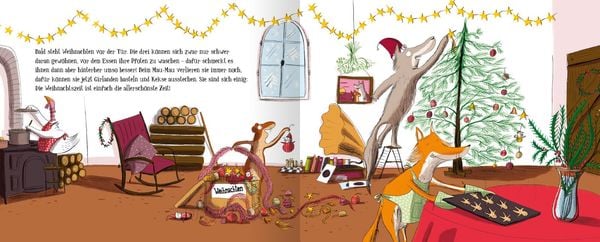 Wie sich die Weihnachtsgans vor dem Ofen rettete