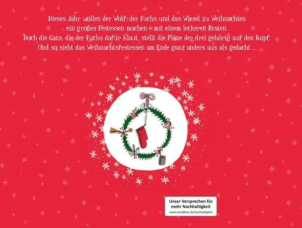 Wie sich die Weihnachtsgans vor dem Ofen rettete