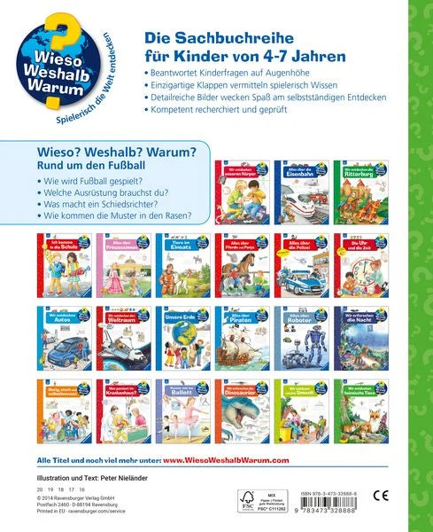 Wieso? Weshalb? Warum?, Band 35: Rund um den Fußball