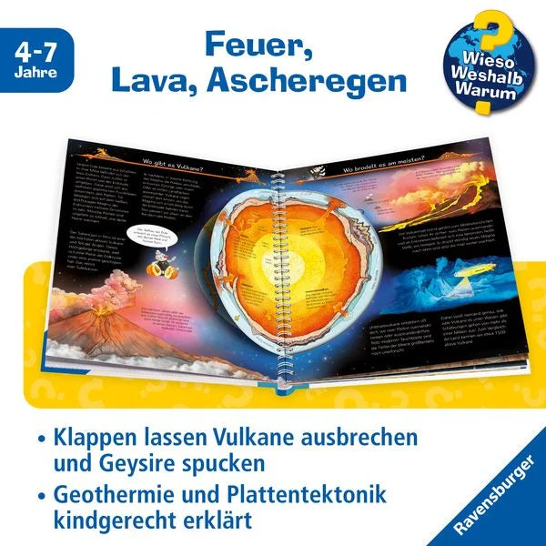 Wieso? Weshalb? Warum? Band 4 - Wir erforschen die Vulkane
