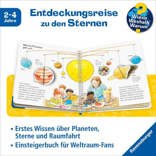 Wieso? Weshalb? Warum? junior, Band 72: Sonne, Mond und Sterne