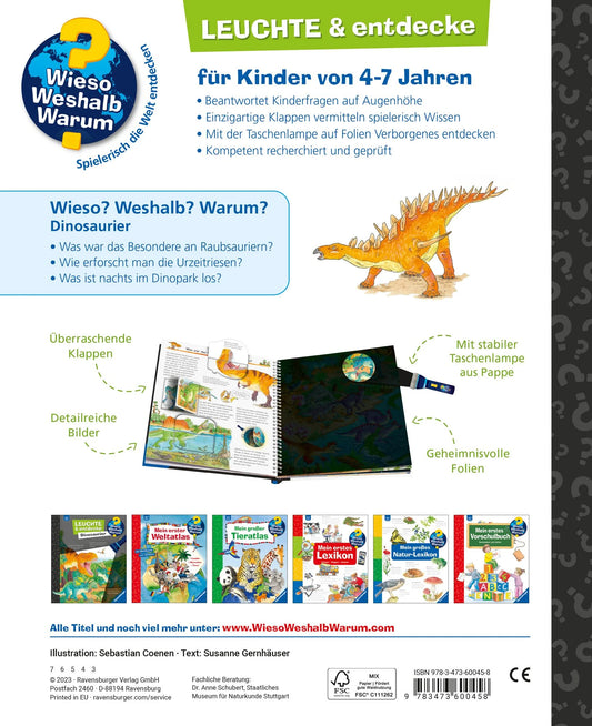 Wieso? Weshalb? Warum? Leuchte und entdecke - Dinosaurier