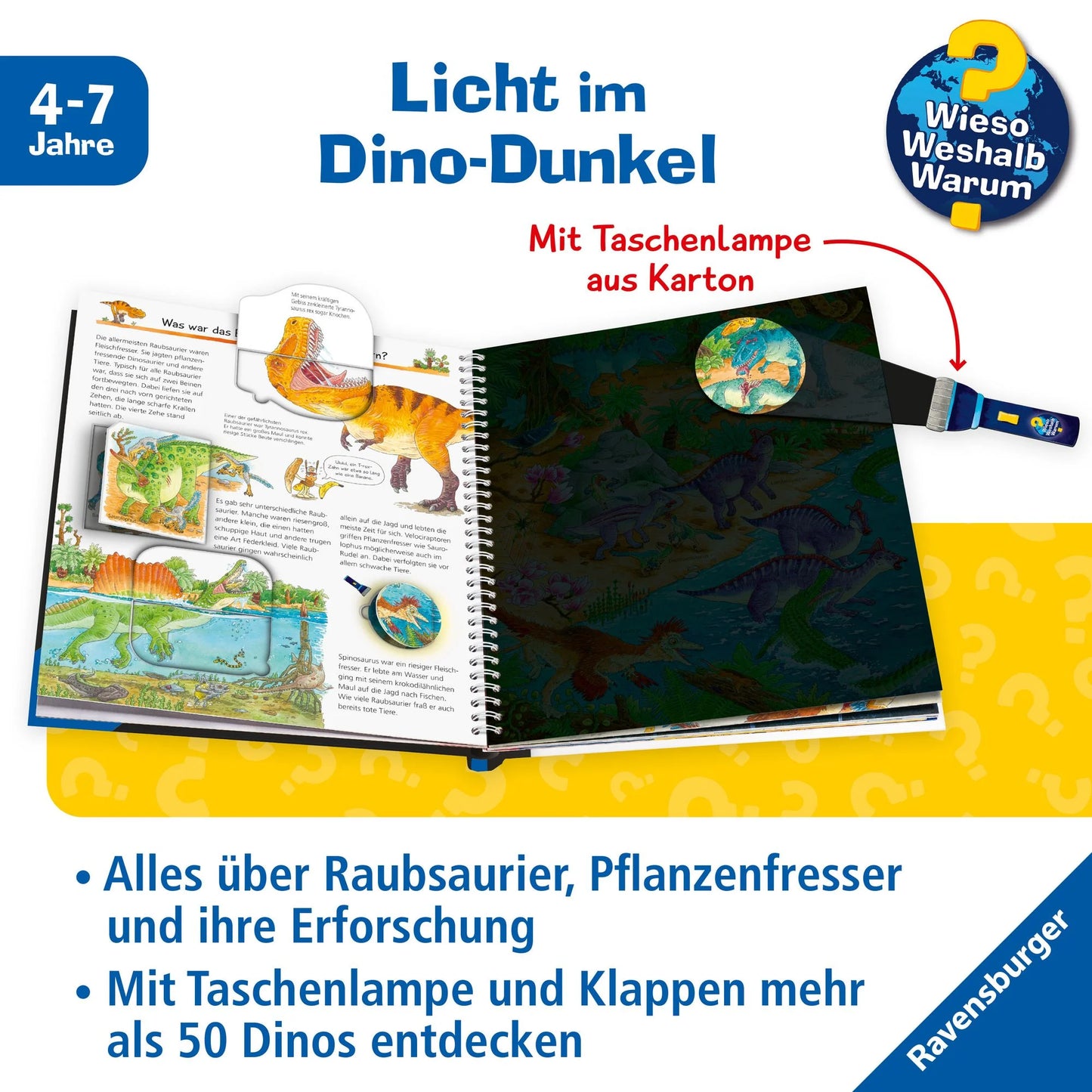 Wieso? Weshalb? Warum? Leuchte und entdecke - Dinosaurier
