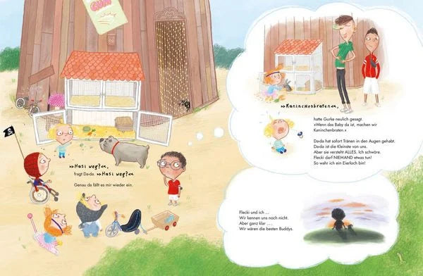 Wir Eierlöcher ... und die wilde Jagd nach unserem Kaninchen!