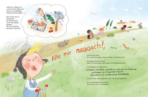 Wir Eierlöcher ... und die wilde Jagd nach unserem Kaninchen!