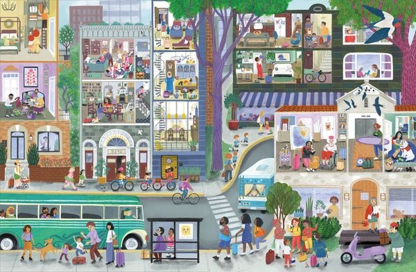 Wir fahren weg! Das Ferien-Wimmelbuch