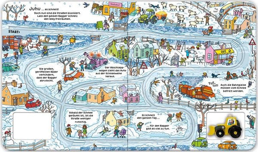 Wohin fährt der Bagger?