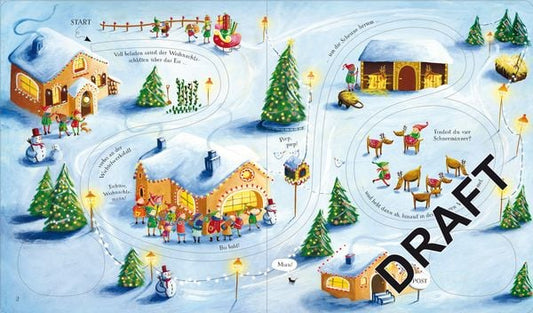 Wohin fährt der Weihnachtsmann?