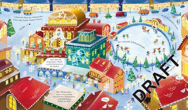 Wohin fährt der Weihnachtsmann?