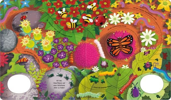 Wohin saust der Marienkäfer?