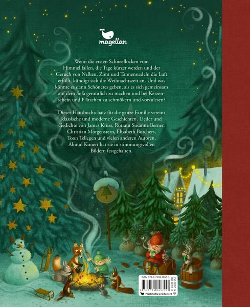 Wunderbare Weihnachtszeit - Ein Hausbuch mit Geschichten, Liedern und Gedichten