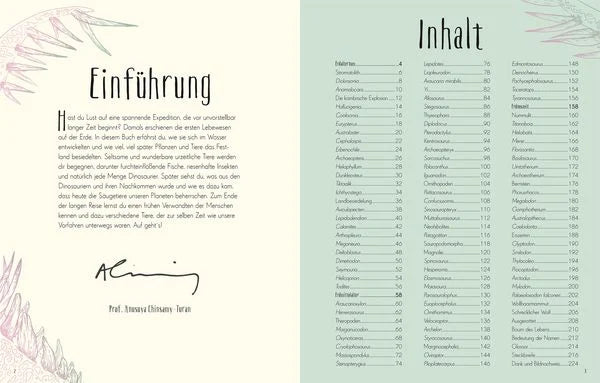 Wundervolle Welt der Dinosaurier und der Urzeit