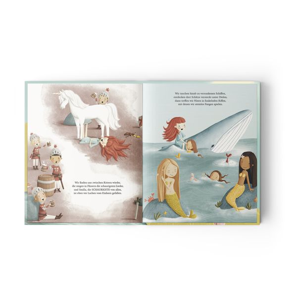 Zwei Mädchen im Glück